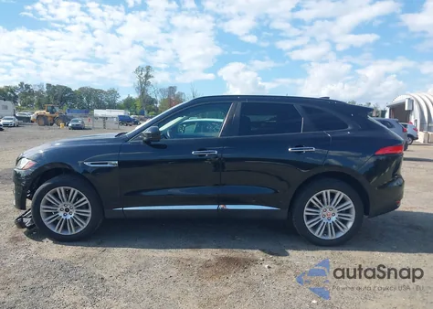 2017 Jaguar F-Pace 35T Premium из США, поврежденный, VIN SADCJ2BV4HA884775